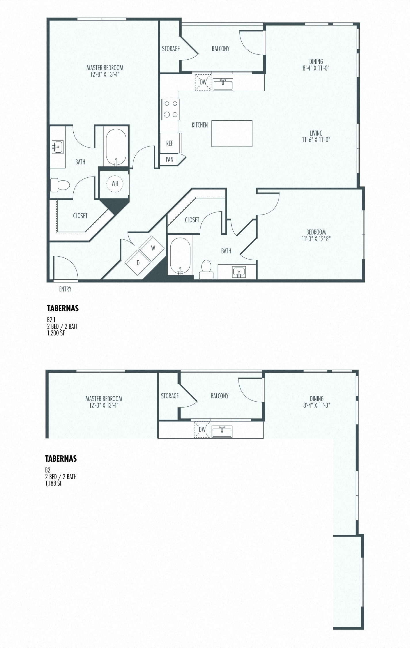 Tabernas floor plan